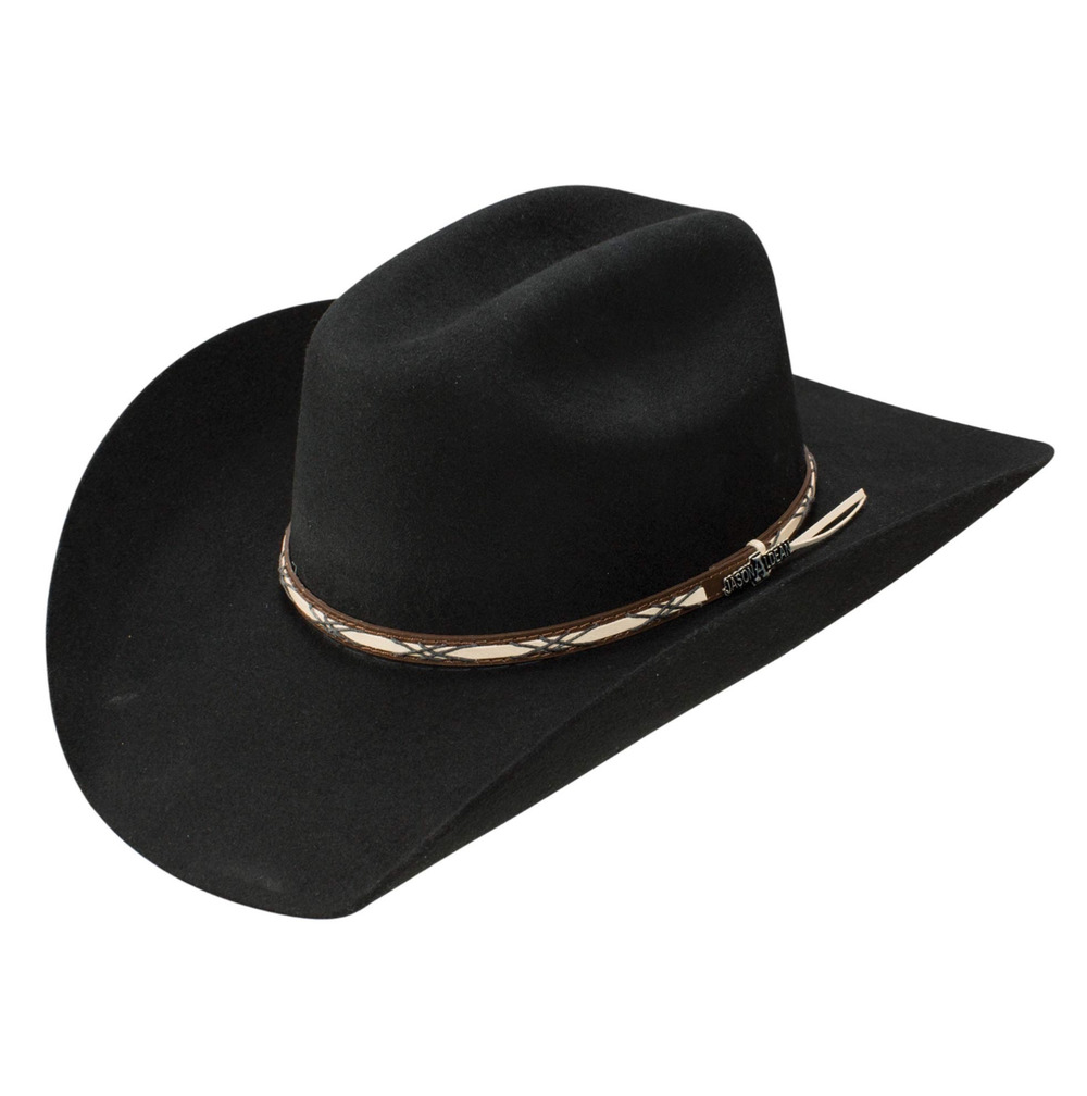 Resistol Mens Amarillo Sky 4X Wool Hat Black Size 7 Gently Used Missing Band